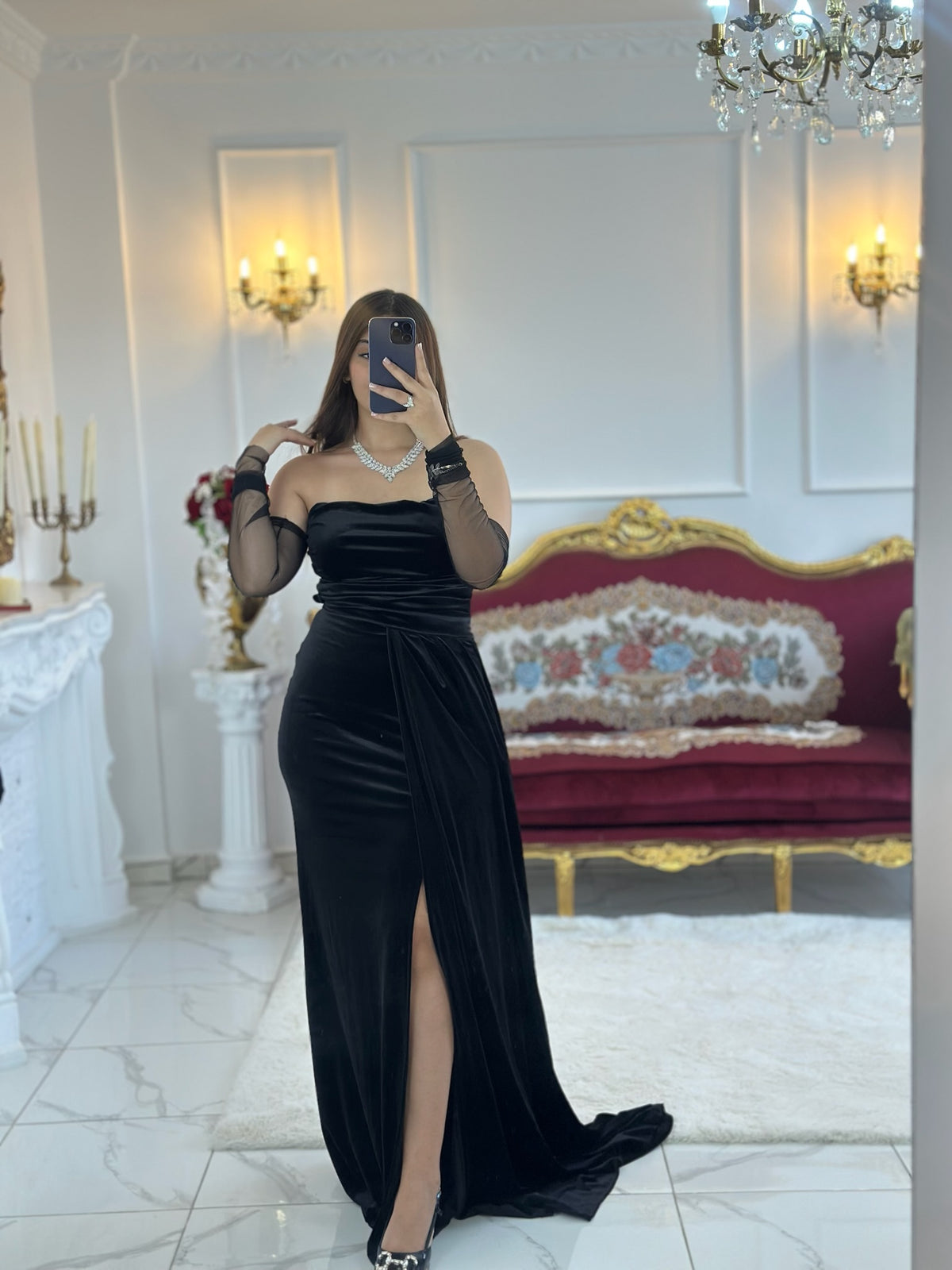 Robe velour